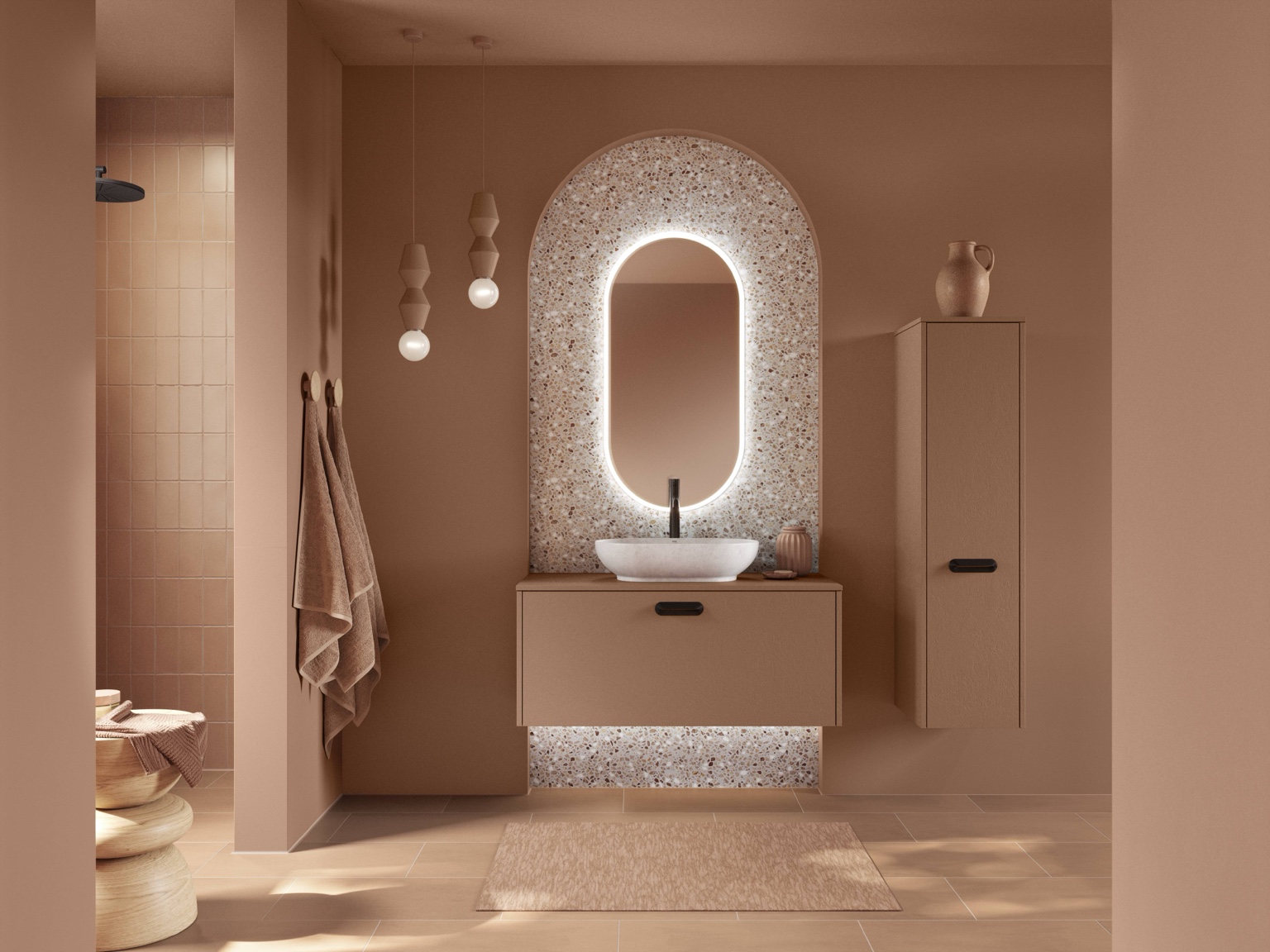 Salle de bains nobilia, photographie du magazine 2027