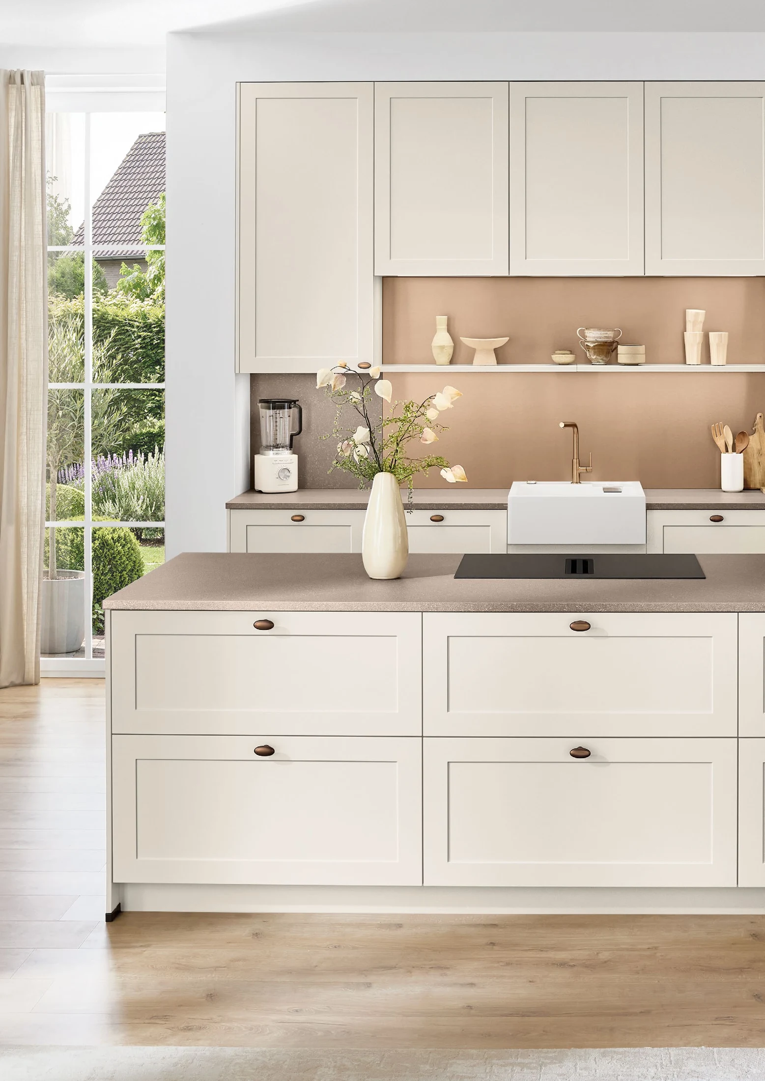 Cuisine nobilia NORDIC 793 · Magnolia mat parfait, photo du magazine